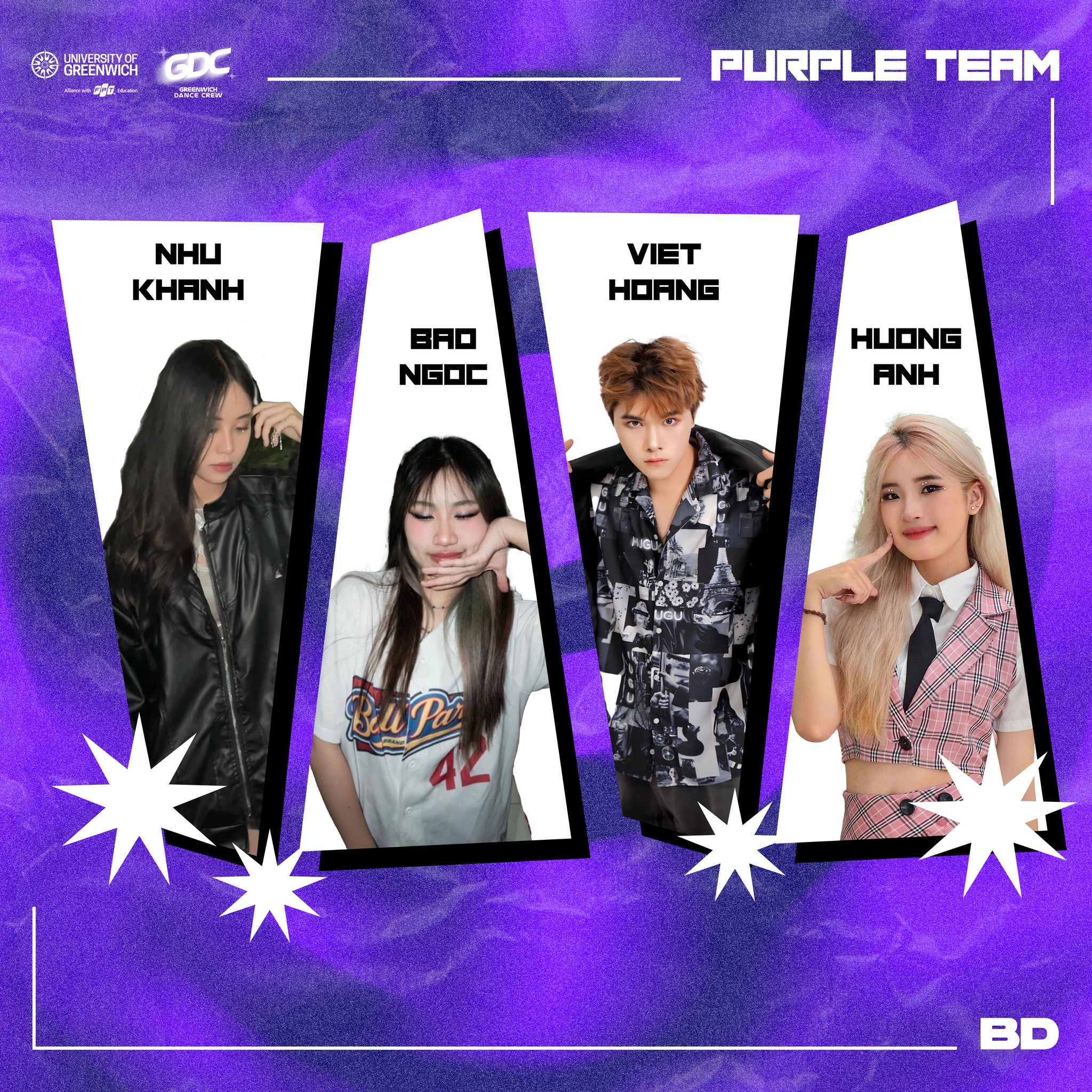Ảnh Purple team members
